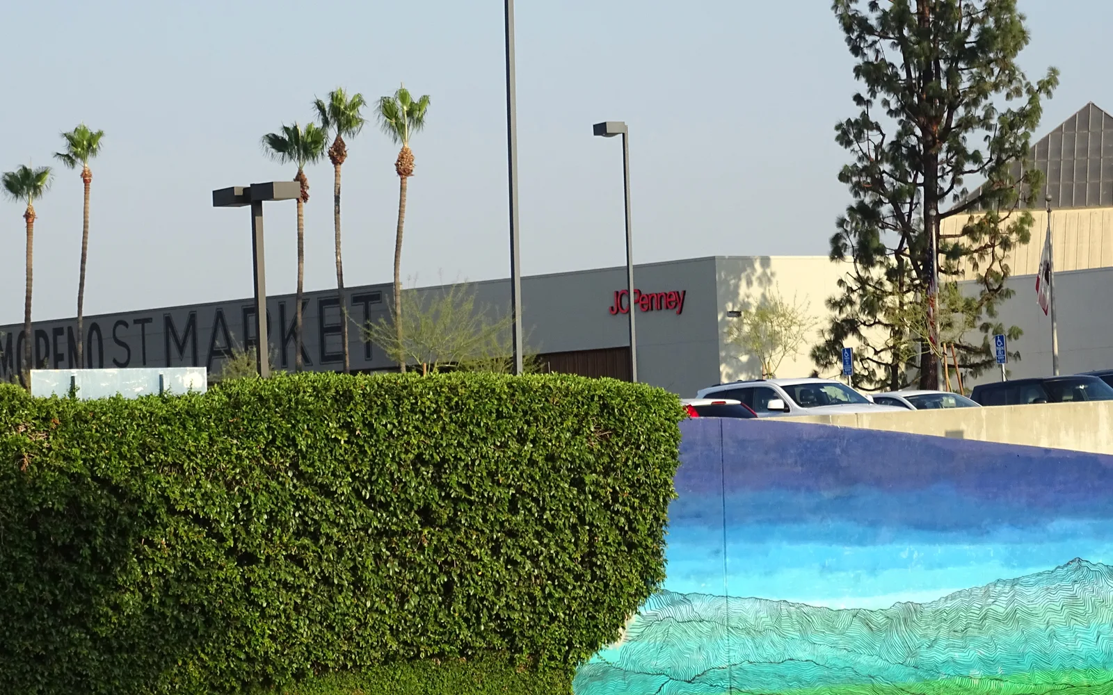 Moreno Street Market and JCPenney at Montclair Place in Montclair, California.
